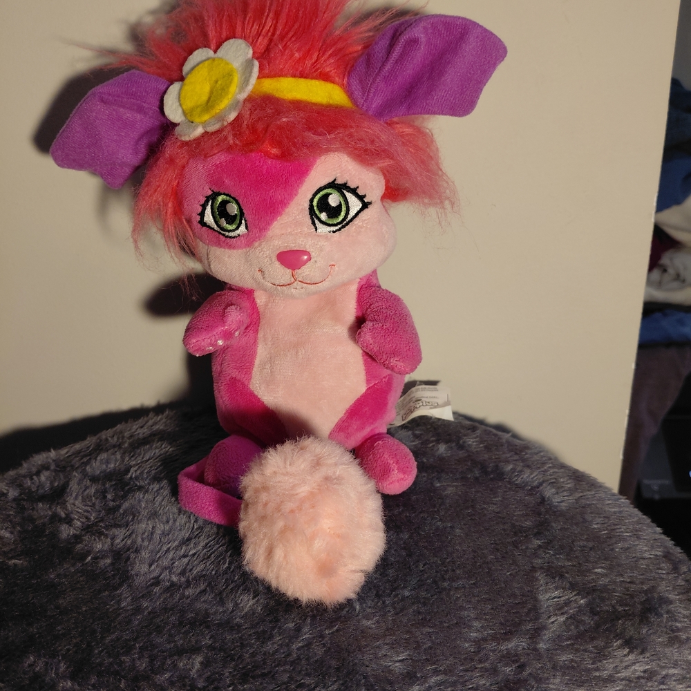 Vintage Popples Bubbles Stuffed Animal 8 Inches